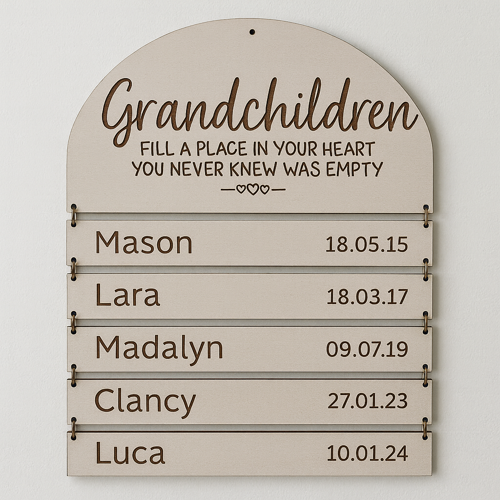 Family Signs - White Colour