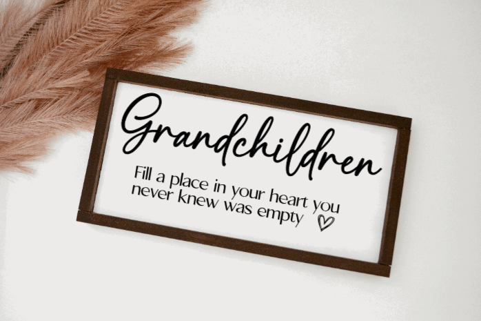 Grandchildren Sign