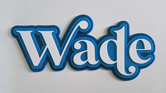 Acrylic Name Sign