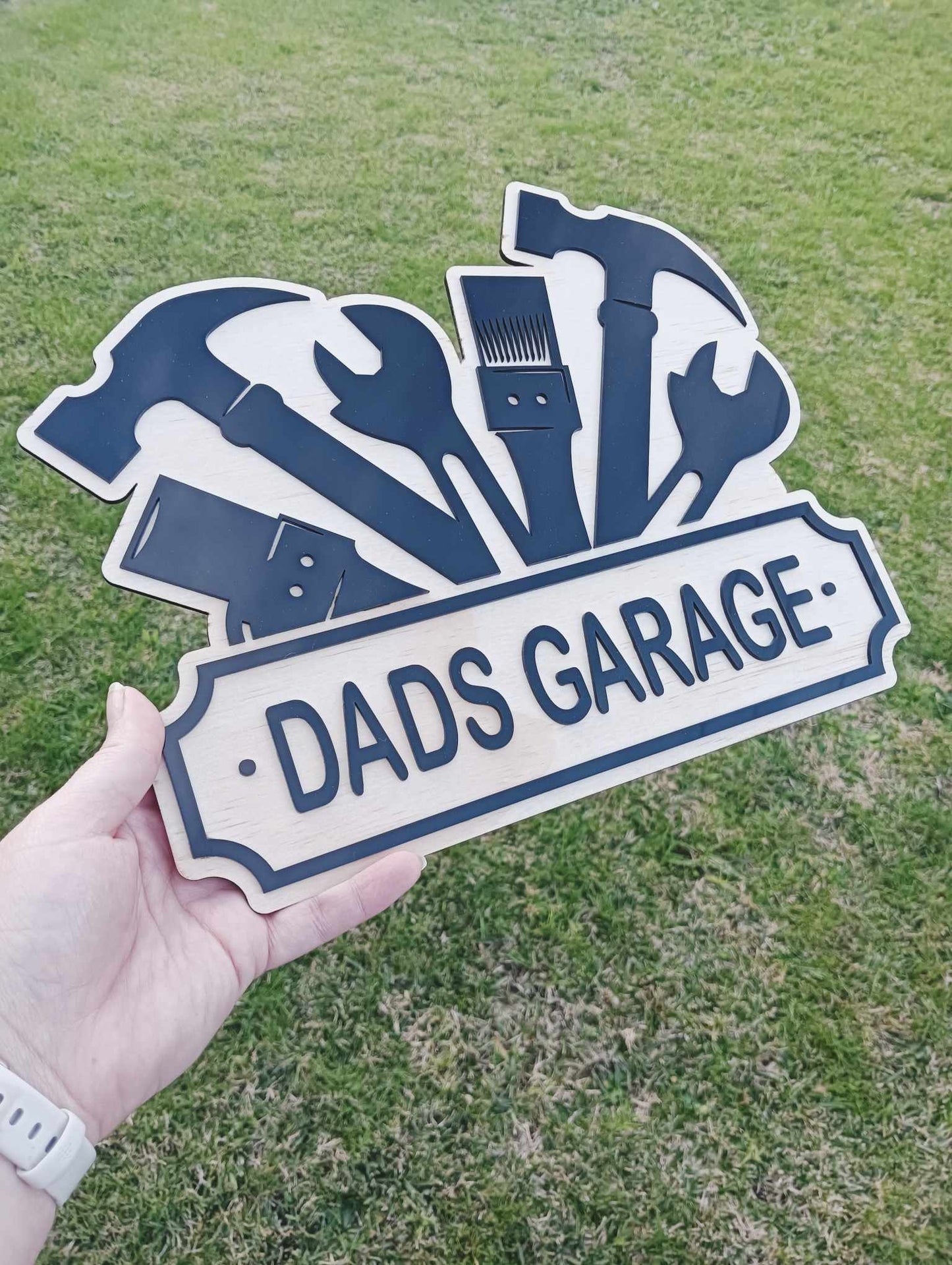 Dad's Garage Acrylic Sign