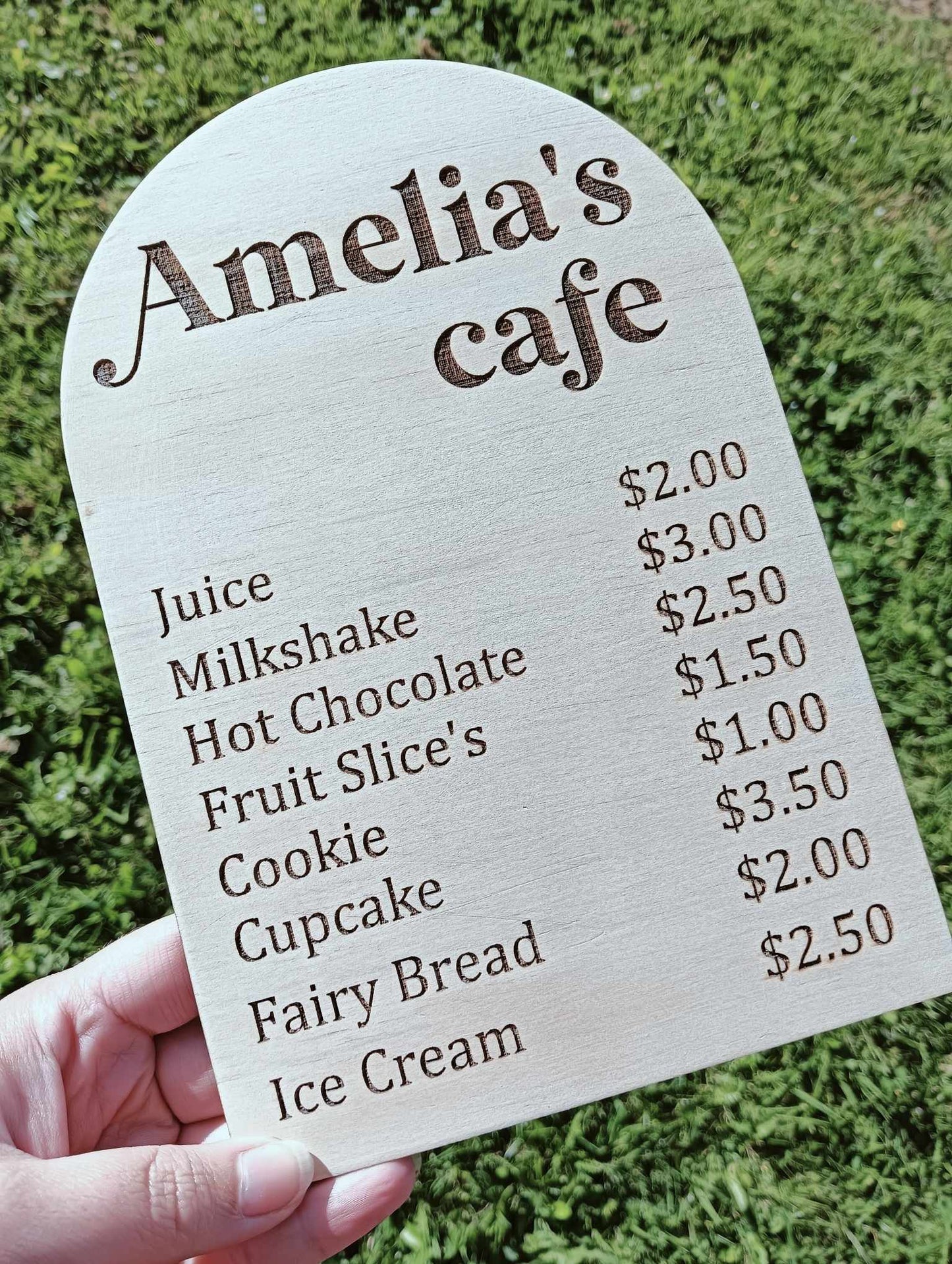 Kid's Cafe Sign