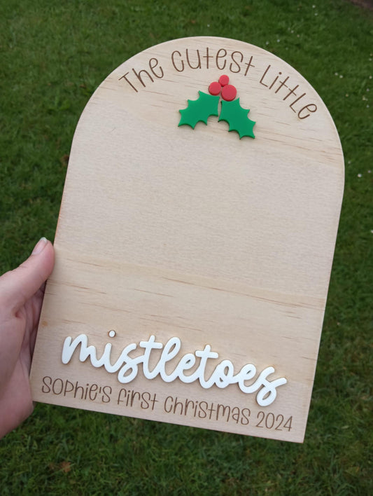 My First Christmas - Mistletoes