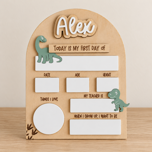 My First Day - Dinosaur