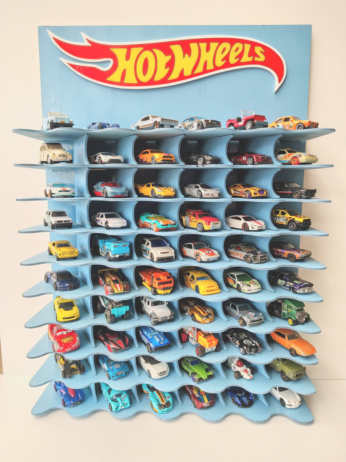 Hot wheels display stand