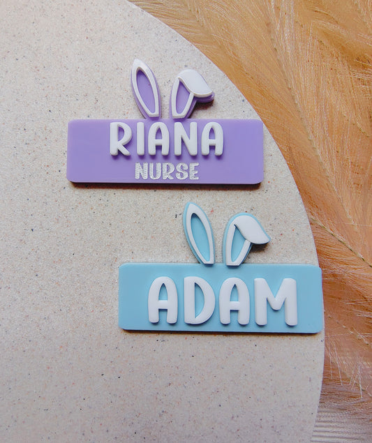 Easter Name Badge