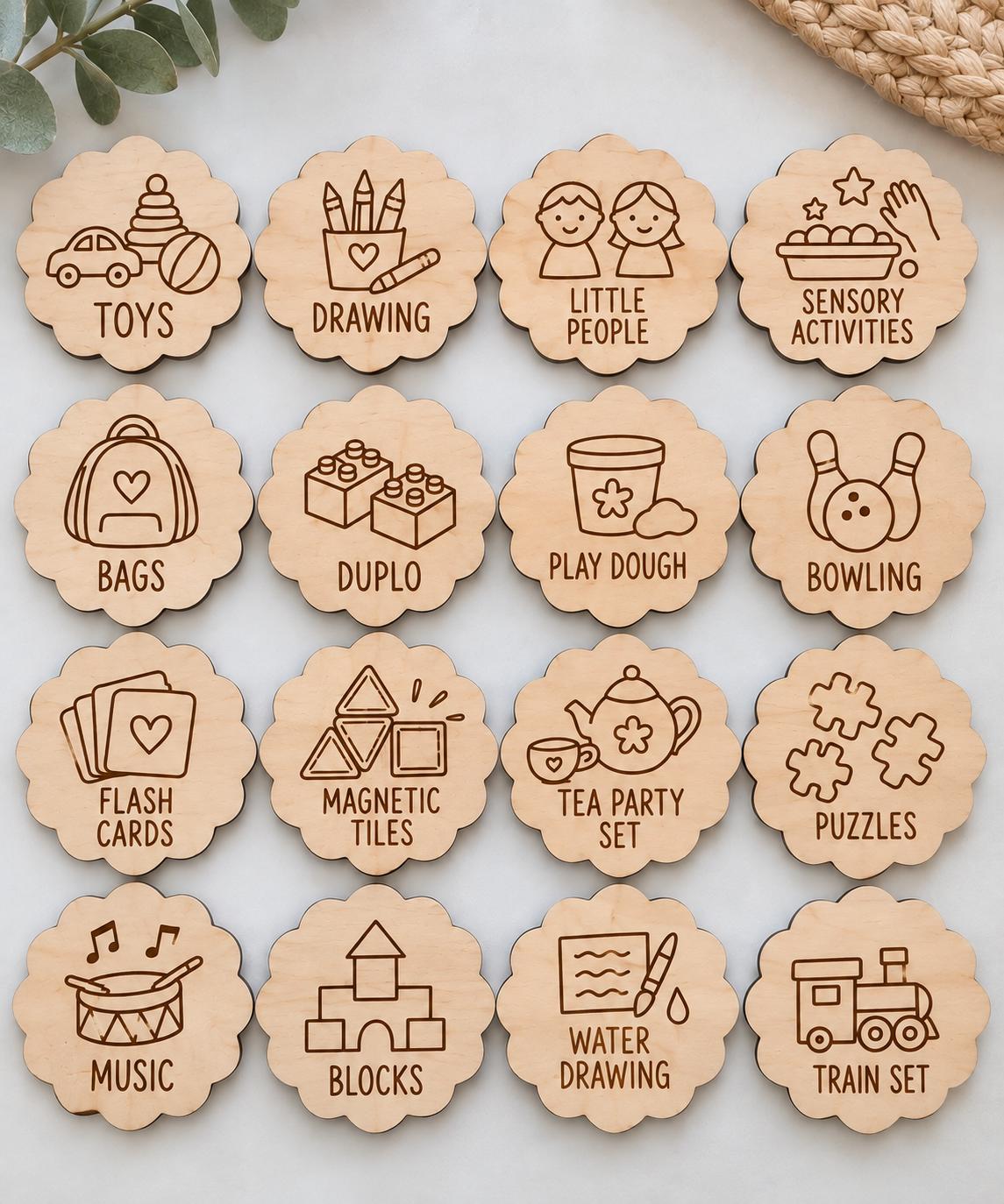 Toy Box Labels