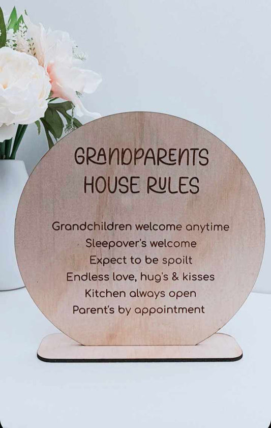 Grandparent's House Rules