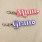 Personalised keyrings