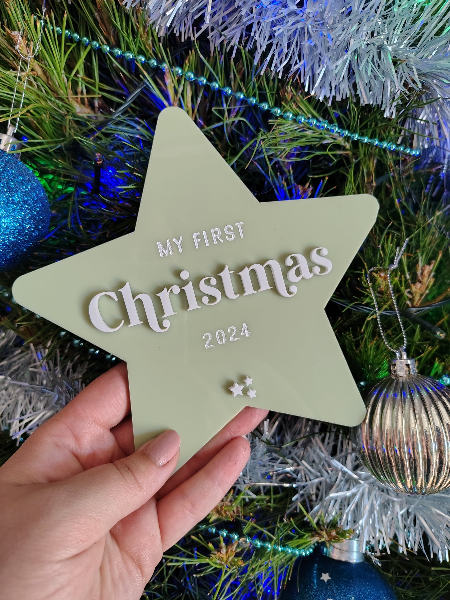 Christmas milestone disc