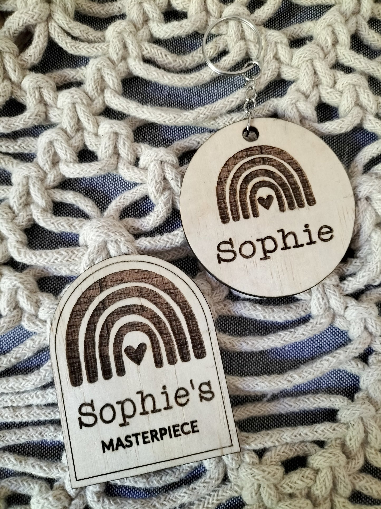 Fridge Magnet & Bag tag Set